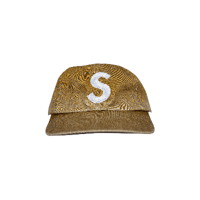 Pre-owned Supreme Pigment Print S Logo 6-panel 'tan'