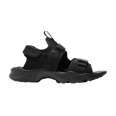 Pre-owned Nike Canyon Sandal 'triple Black'
