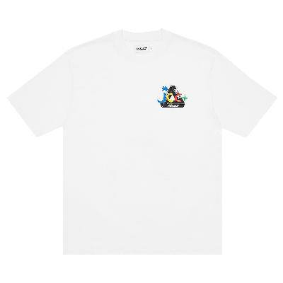 Pre-owned Palace Jcdc2 T-shirt 'white'