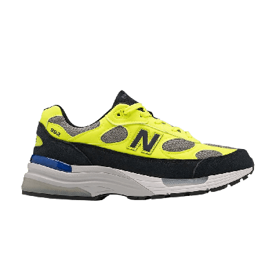 Pre-owned New Balance 992 Made In Usa 'black Volt' In Yellow