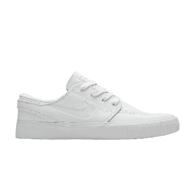 Pre-owned Nike Zoom Stefan Janoski Rm Premium Sb 'triple White'