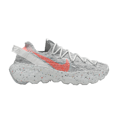 Pre-owned Nike Wmns Space Hippie 04 'this Is Trash - Crimson' In White