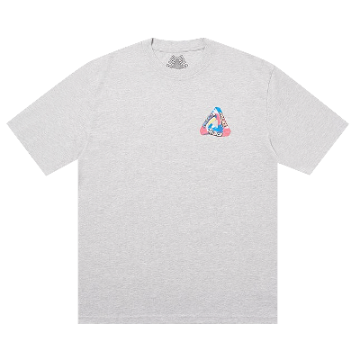 Pre-owned Palace I Don't Skate On A Sunday T-shirt 'grey Marl'