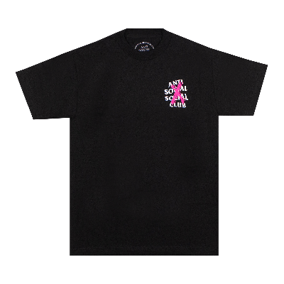 Pre-owned Anti Social Social Club Cancelled T-shirt 'black'