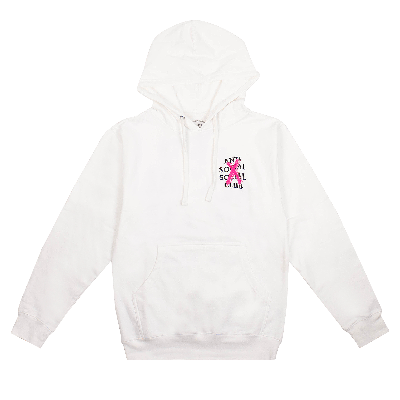 Pre-owned Anti Social Social Club Cancelled Sweatshirt 'white'