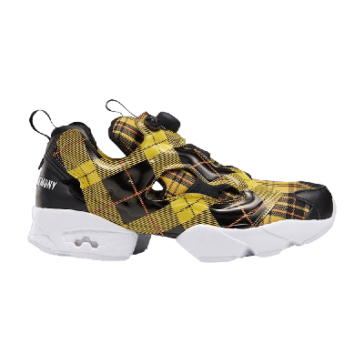 Pre-owned Reebok Opening Ceremony X Instapump Fury Og 'yellow Plaid'