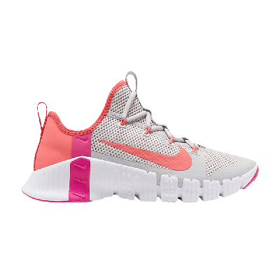 Pre-owned Nike Wmns Free Metcon 3 'vast Grey Fire Pink'