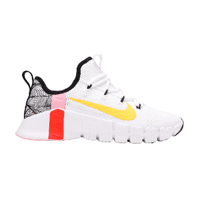 Pre-owned Nike Wmns Free Metcon 3 'white Team Orange'