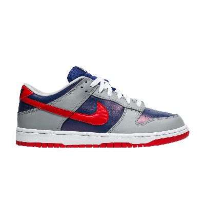 Pre-owned Nike Dunk Low Retro 'samba' 2020 In Silver
