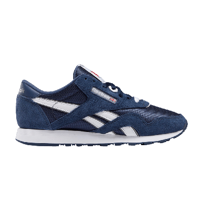 Pre-owned Reebok Wmns Classic Nylon 'team Navy' In Blue