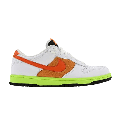 Pre-owned Nike Wmns Dunk Low 'white Orange Blaze'