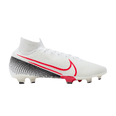 Pre-owned Nike Mercurial Superfly 7 Elite Fg 'white Laser Crimson'