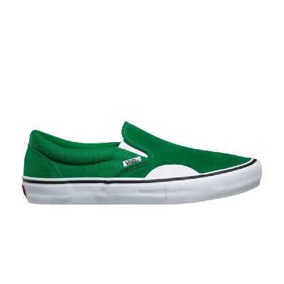 Pre-owned Vans Slip-on Pro 'amazon' In Green