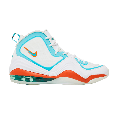 Pre-owned Nike Air Penny 5 'miami Dolphins' In White