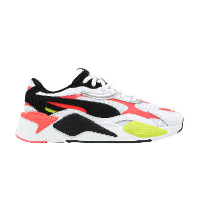 Pre-owned Puma Rs-x3 'lava Blast' In White