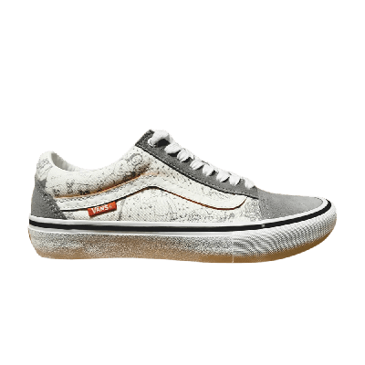 Pre-owned Vans No-comply X Daniel Johnston X Old Skool 'doodles' In Grey