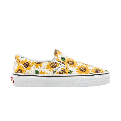 Pre-owned Vans Classic Slip-on 'sunflower' In Yellow