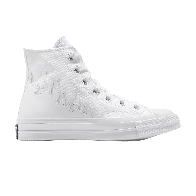 Pre-owned Converse Chuck 70 'white Flames'
