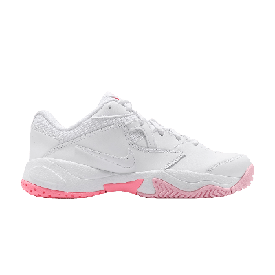 Pre-owned Nike Wmns Court Lite 2 'white Sunset Pulse'