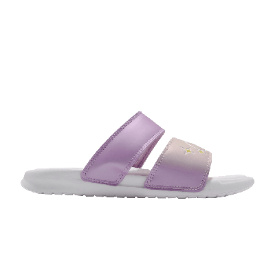 Pre-owned Nike Wmns Benassi Duo Ultra Slide 'purple Star'