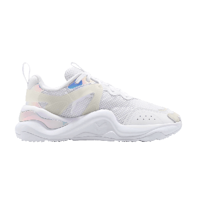 Pre-owned Puma Wmns Rise Glow 'white Iridescent'