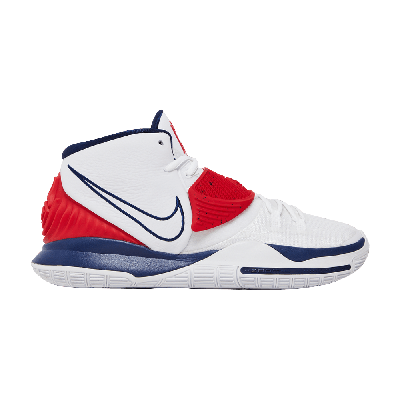 Pre-owned Nike Kyrie 6 'usa' In White