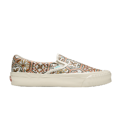 Pre-owned Vans Kith X Classic Slip-on 'brown Moroccan Pattern'