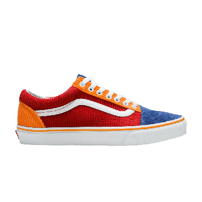 Pre-owned Vans Old Skool 'corduroy - Primary' In Multi-color
