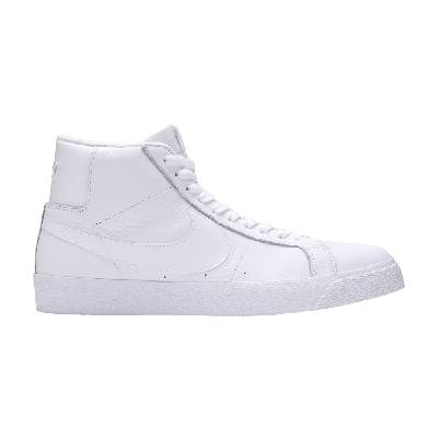 Pre-owned Nike Zoom Blazer Mid Sb 'triple White'