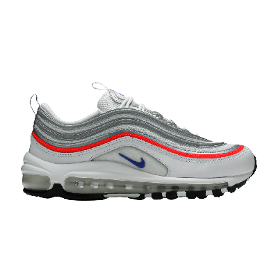 Pre-owned Nike Wmns Air Max 97 Essential 'flash Crimson Silver' In White