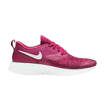 Pre-owned Nike Wmns Odyssey React Flyknit 2 'raspberry Red'