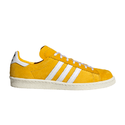 Pre-owned Adidas Originals Campus 80 'bold Gold White' In Yellow