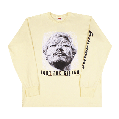 Pre-owned Supreme Ichi The Killer Long-sleeve Tee 'pale Yellow'