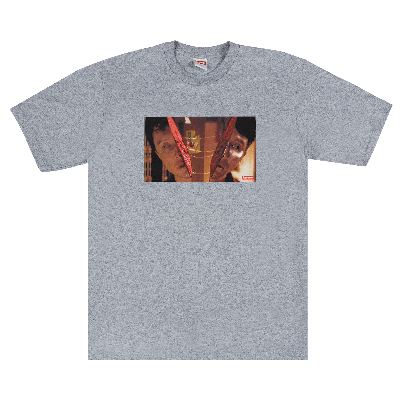 Pre-owned Supreme Split Tee 'heather Grey'