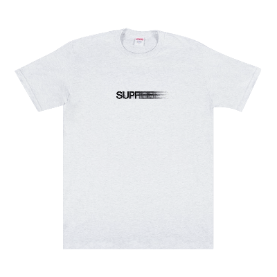 Pre-owned Supreme Motion Logo Tee 'ash Grey'