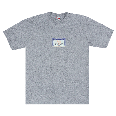 Pre-owned Supreme Social Tee 'heather Grey'