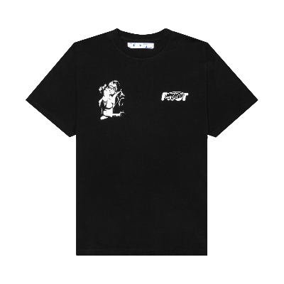 Pre-owned Off-white Kiss 21 Short-sleeve Over Tee 'black/white'
