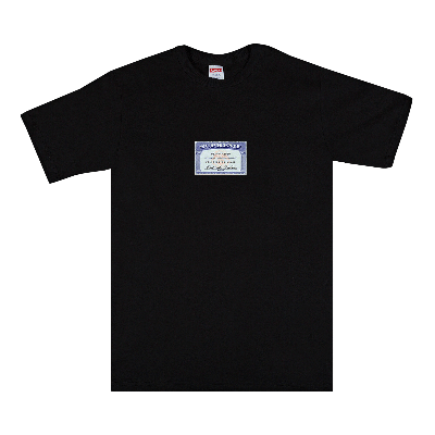 Pre-owned Supreme Social Tee 'black'