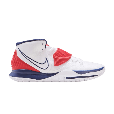Pre-owned Nike Kyrie 6 Ep 'usa' In White