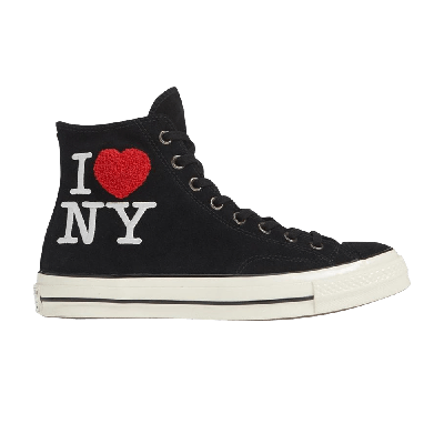 Pre-owned Converse Chuck Taylor All Star 70 High 'i Love Ny' In Black