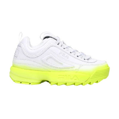 Pre-owned Fila Wmns Disruptor 2 'brights Fade' In White