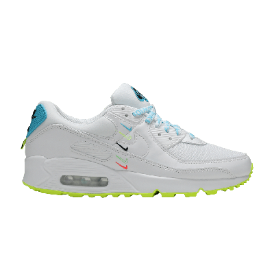 Pre-owned Nike Wmns Air Max 90 Se 'worldwide Pack' In White