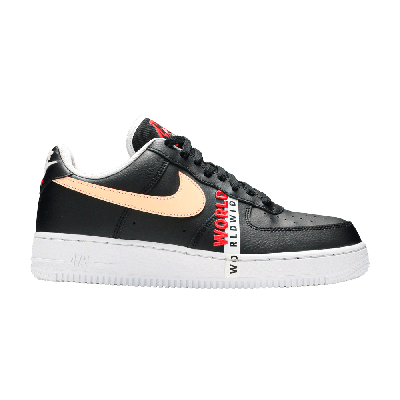 Pre-owned Nike Air Force 1 Low 'worldwide Pack - Black Crimson'