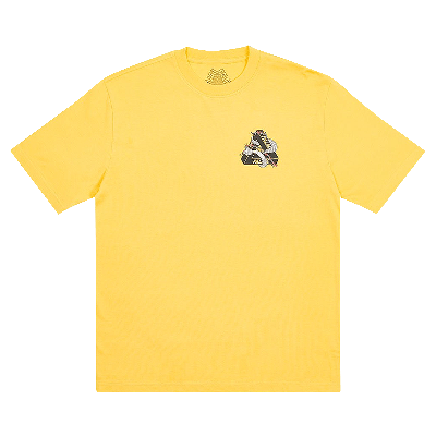 Pre-owned Palace Kids' Hesh Mit Fresh T-shirt 'yellow'