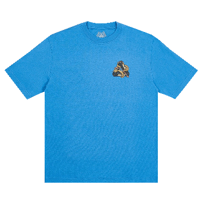 Pre-owned Palace Kids' Hesh Mit Fresh T-shirt 'blue'