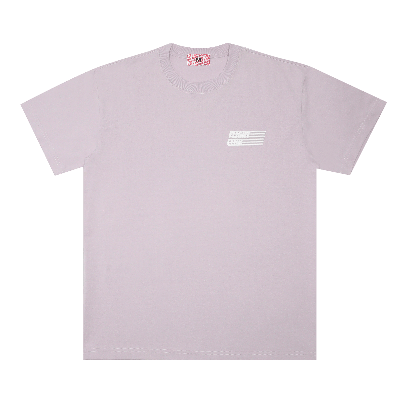 Pre-owned Flight Club Streak Logo Tee 'baby Purple/white'