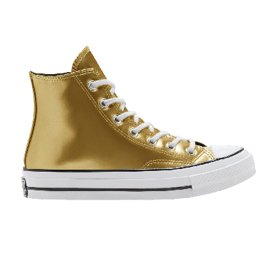 Pre-owned Converse Wmns Chuck 70 High 'industrial Glam - Metallic Gold'