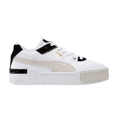 Pre-owned Puma Wmns Cali Sport 'white Black'