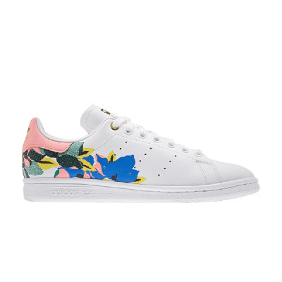 Pre-owned Adidas Originals Her Studio London X Wmns Stan Smith 'floral Burst' In White