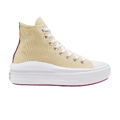 Pre-owned Converse Wmns Chuck Taylor All Star High Move 'farro' In Tan